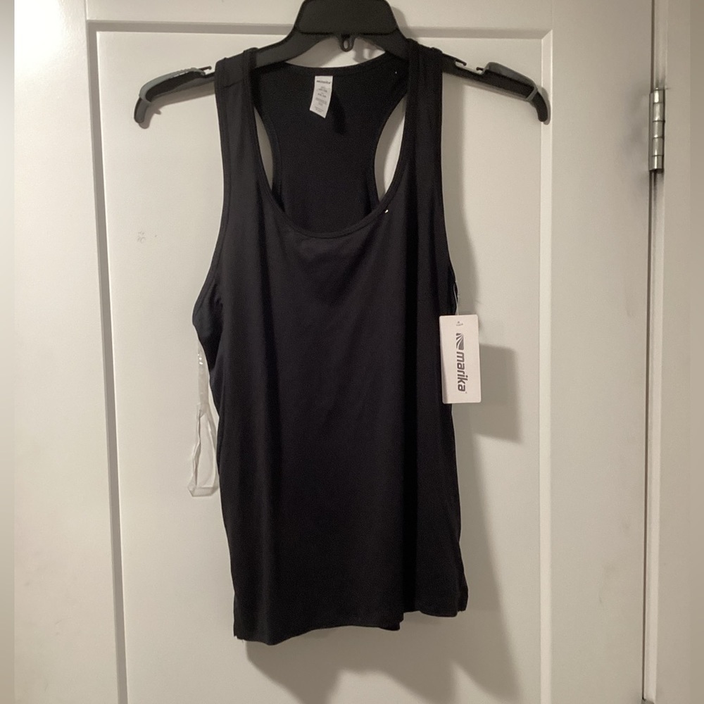 Nwt Marika Size S tank Top‎ Black